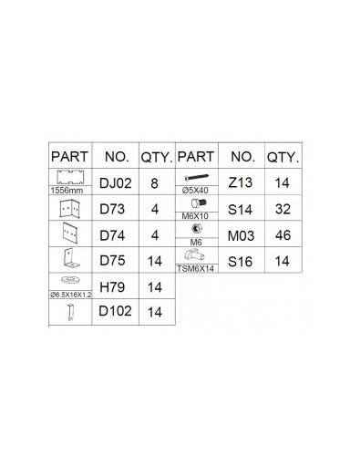 Pamatinis rėmas GM36404