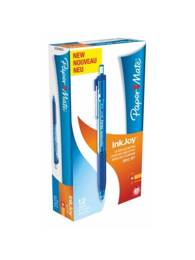 PaperMate Rašiklis „InkJoy" mėlynos sp., 300 RT M