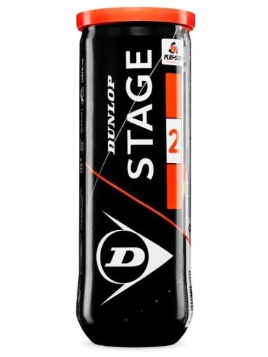 Paplūdimio teniso kamuoliukas Dunlop STAGE 2 ORANGE ITF