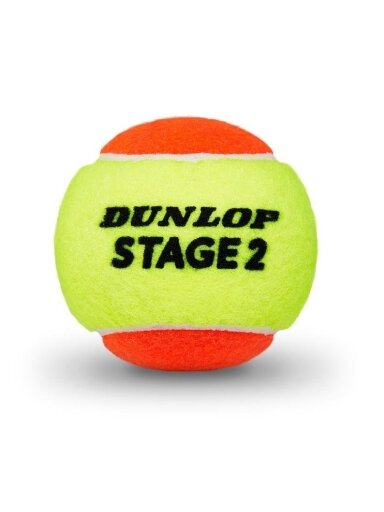Paplūdimio teniso kamuoliukas Dunlop STAGE 2 ORANGE ITF
