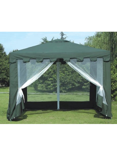 Pavėsinė Camelot S3304, 300 cm x 250 cm, žalia Pavėsinė Camelot S3304, 300 cm x 250 cm, žalia