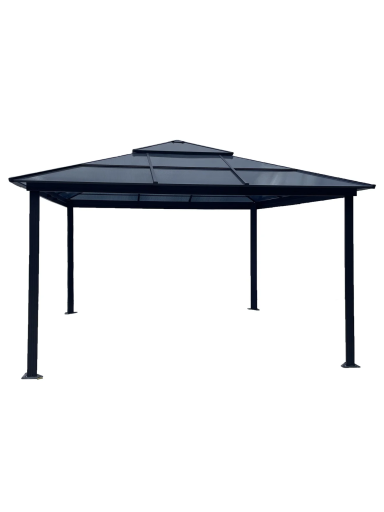 Pavėsinė GP0036, 400 cm, juoda