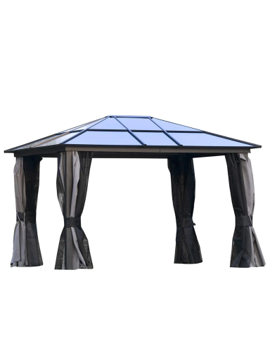 Pavėsinė Grande, 300 cm x 280 cm, antracito