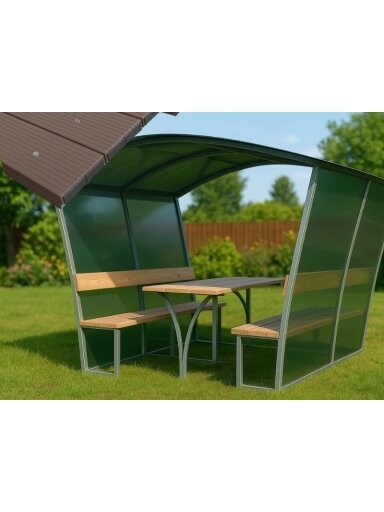 Pavėsinė MILANO LUX TER 4mm