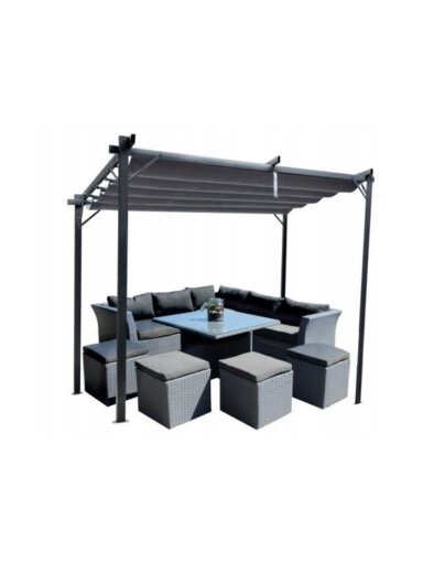 Pavėsinė PERGOLA 3x3 m