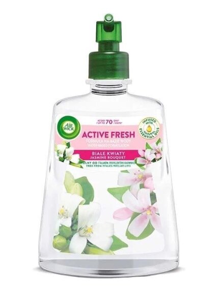 Papildymas Air Wick Active Fresh Jasmine, 0.228 l