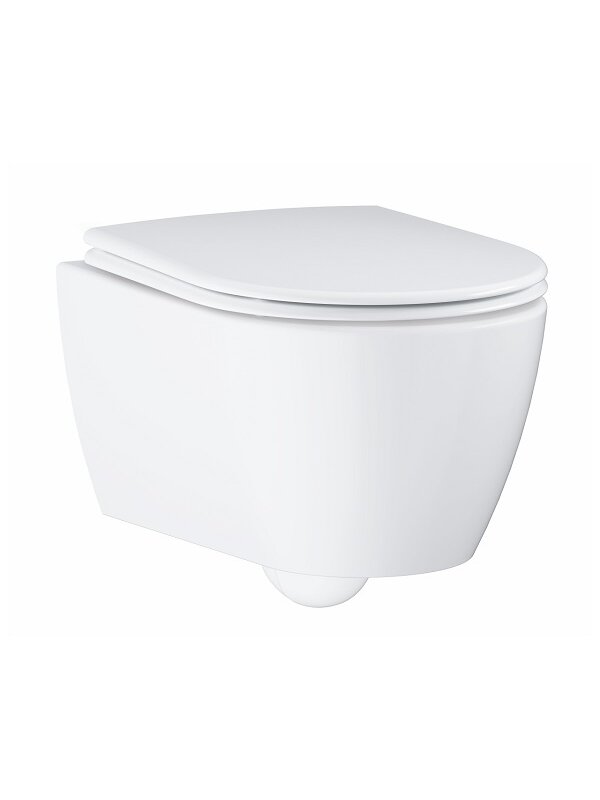 Pakabinamas unitazas Essence, Rimless su POWERFLUSH, PureGuard danga, baltas 1