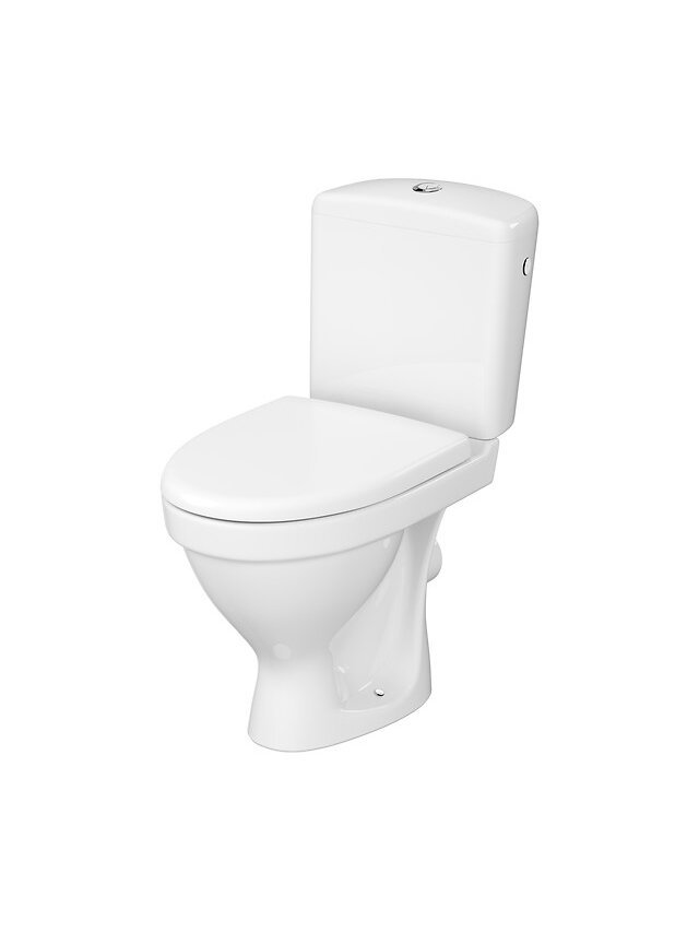 Pastatomas WC Cersanit, ECO II SimpleOn su dangčiu Pastatomas WC Cersanit, ECO II SimpleOn su dangčiu