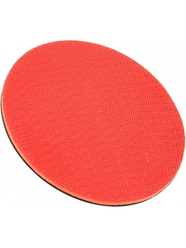 Padas kampiniam šlifuokliui guminis, velcro, M14, d-125mm Faster Tools 1
