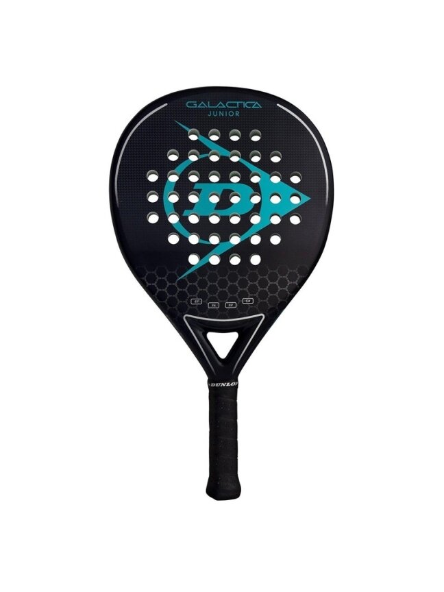Padelio raketė Dunlop GALACTICA JNR, aukso/juoda Padelio raketė Dunlop GALACTICA JNR, aukso/juoda