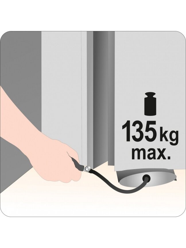 Pagalvė montavimo pripučiama 135kg, 0-50mm Yato 2 Pagalvė montavimo pripučiama 135kg, 0-50mm Yato 2