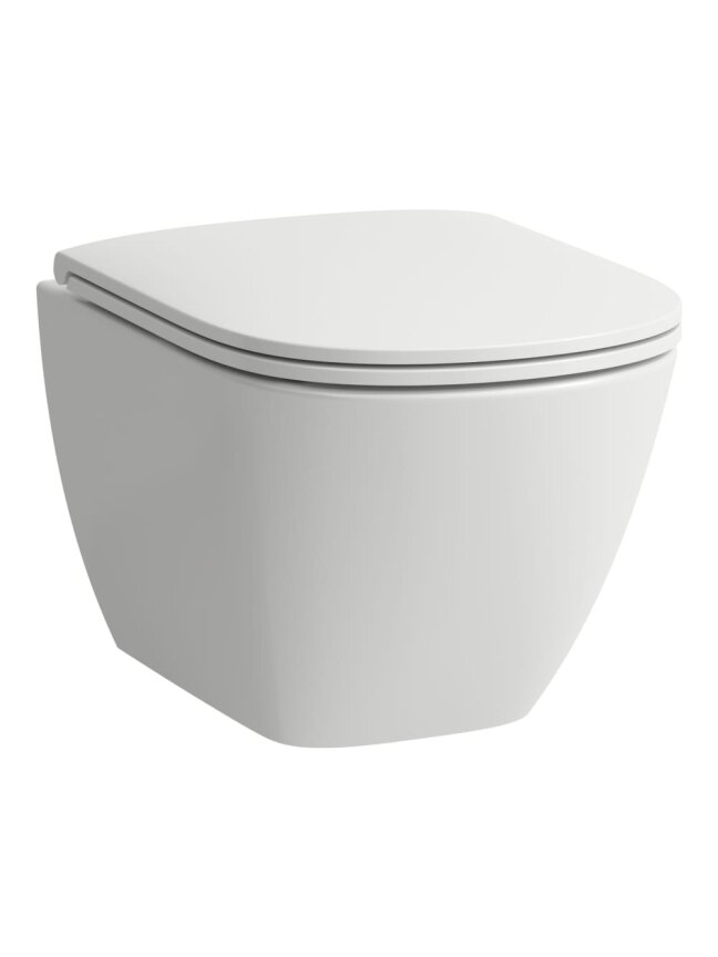 Pakabinamas WC puodas Laufen LUA Advance Compact Rimless, baltas Pakabinamas WC puodas Laufen LUA Advance Compact Rimless, baltas