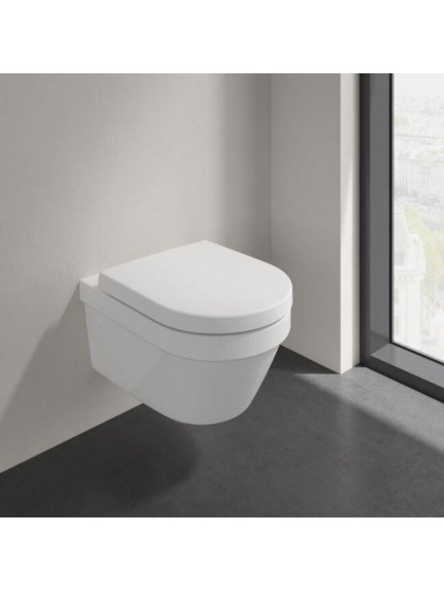 Pakabinamasis unitazas su dangčiu VILLEROY & BOCH, 410×400mm 2 Pakabinamasis unitazas su dangčiu VILLEROY & BOCH, 410×400mm 2