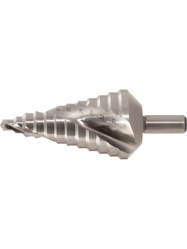 Pakopinis grąžtas HSS Ø 6-37mm, KS Tools 1