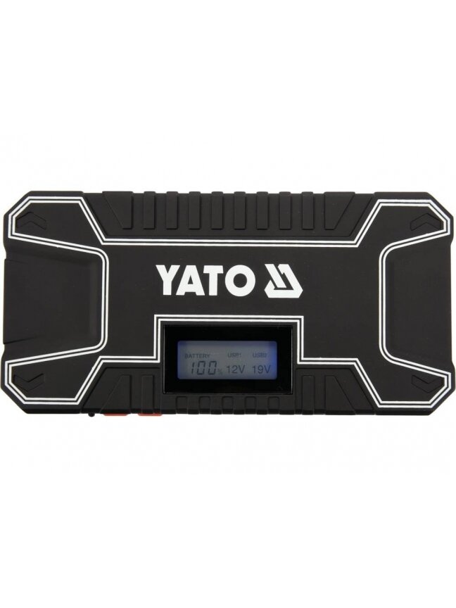 Pakrovėjas-paleidėjas daugiafunkcinis nešiojamas akumuliatorius Powerbank 12000 mAh Li-Po LCD Yato 3 Pakrovėjas-paleidėjas daugiafunkcinis nešiojamas akumuliatorius Powerbank 12000 mAh Li-Po LCD Yato 3