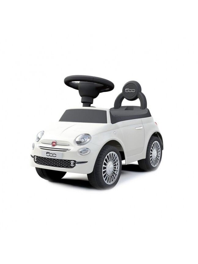 Paspiriamas automobilis Fiat 500, baltas/raudonas/ 1 Paspiriamas automobilis Fiat 500, baltas/raudonas/ 1