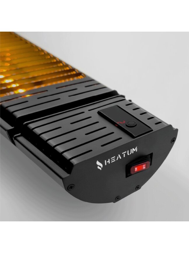 Pastatomas Infraraudonųjų spindulių šildytuvas Heatum H3000R EMPIRE su trikoju stovu 5