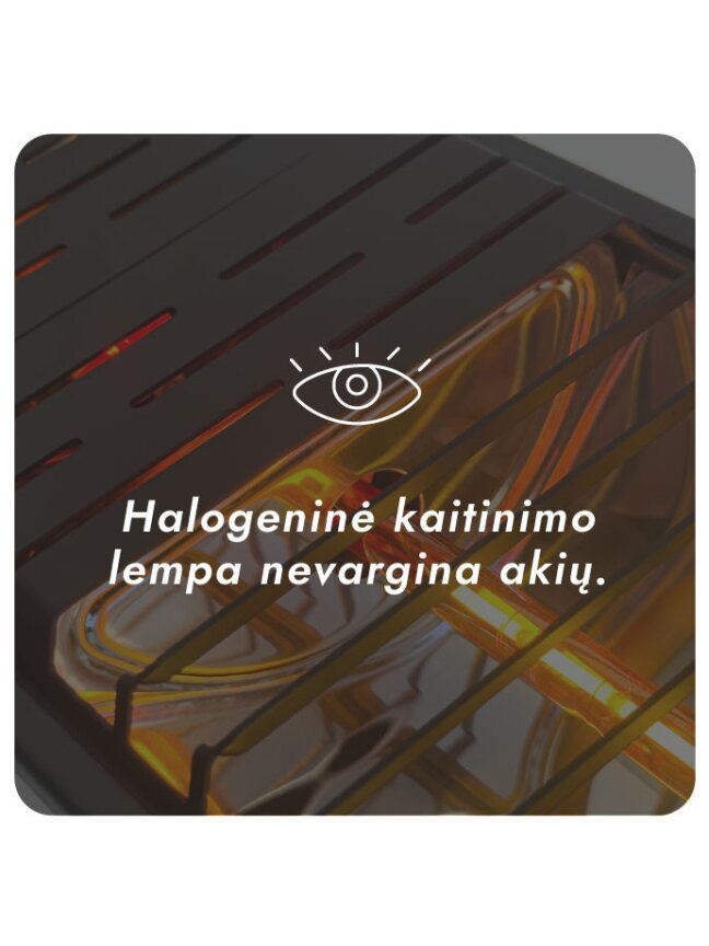 Pastatomas Infraraudonųjų spindulių šildytuvas Heatum H3000R EMPIRE su trikoju stovu 6