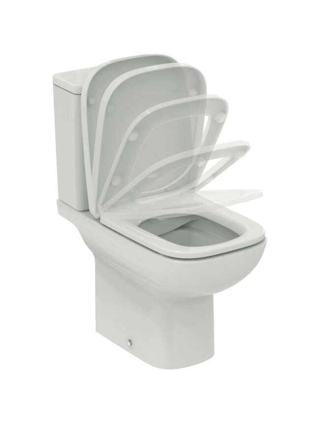 Pastatomas WC Ideal Standard, i.life A RimsLS+ su bakeliu ir lėtai nusileidžiančiu dangčiu 3