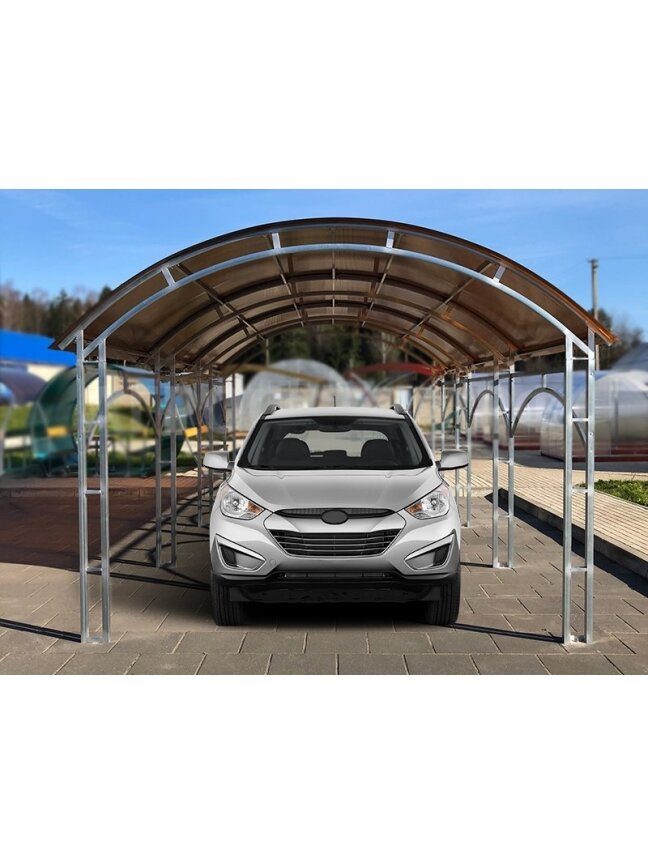 Pastogė automobiliams BERLIN 3,3x6,0 m Pastogė automobiliams BERLIN 3,3x6,0 m