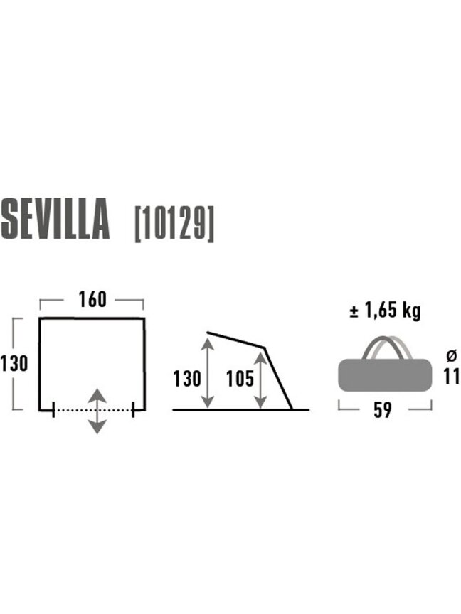 Pavėsinė High Peak Sevilla 10129 2 Pavėsinė High Peak Sevilla 10129 2