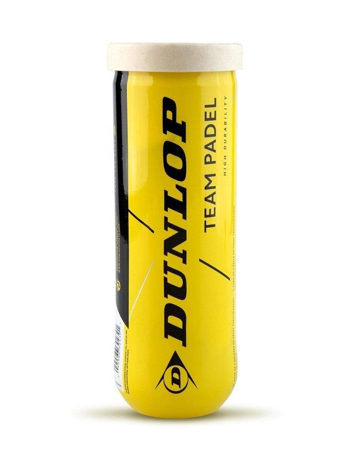 Padelio kamuoliukų rinkinys Dunlop TEAM, žalias, 3 vnt. 1
