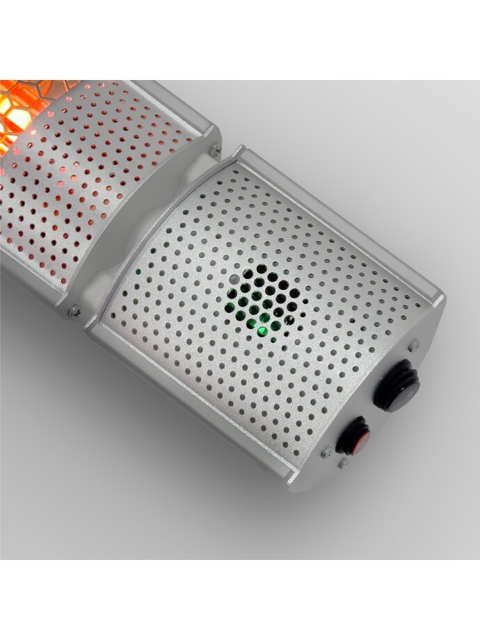 Pastatomas Infraraudonųjų spindulių šildytuvas Heatum H2000R URBAN SILVER su trikoju stovu 8 Pastatomas Infraraudonųjų spindulių šildytuvas Heatum H2000R URBAN SILVER su trikoju stovu 8