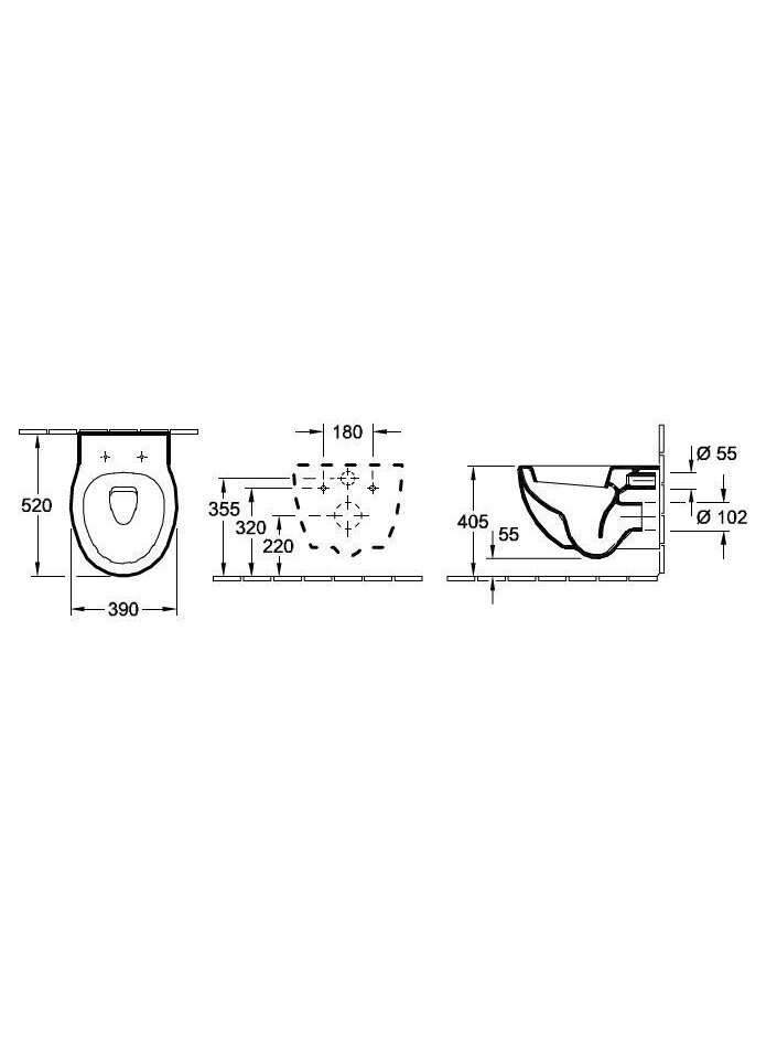 PAKAB UNITAZ VILLEROY BOCH TUBE 56351001 1 PAKAB UNITAZ VILLEROY BOCH TUBE 56351001 1