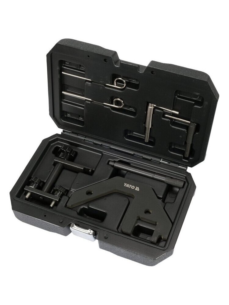 ⬡ Paskirstymo mechanizmo fiksavimo įrankių rinkinys BMW M47 / M57 (YT06333, YATO) ⬡ Paskirstymo mechanizmo fiksavimo įrankių rinkinys BMW M47 / M57 (YT06333, YATO)