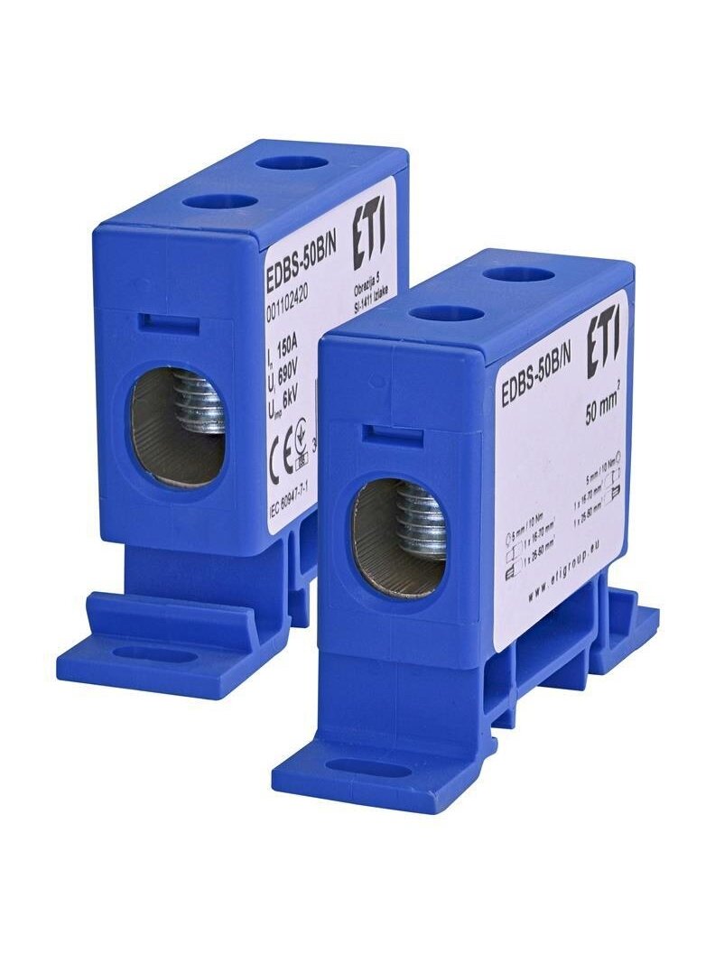 Paskirstymo gnybtas ETI EDBS-50B/N, 50 mm² 1 Paskirstymo gnybtas ETI EDBS-50B/N, 50 mm² 1