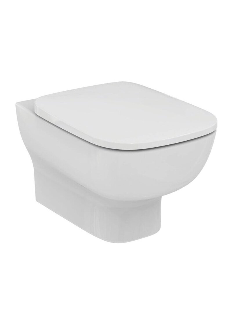 Pakabinamas klozetas IDEAL STANDARD T368001, su dangčiu