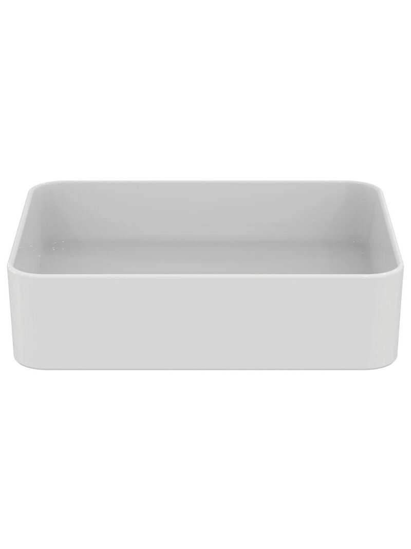 Pastatomas praustuvas dubuo STRADA II 50 cm (500 x 400 x 180), be persipilimo, baltas