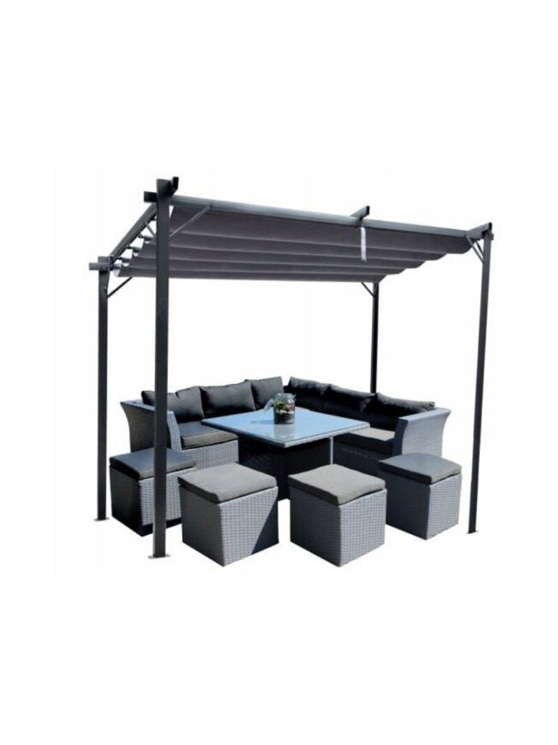 Pavėsinė PERGOLA 3x3 m