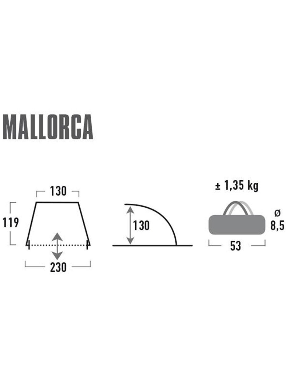 Paplūdimio pavėsinė High Peak Mallorca 10128 2