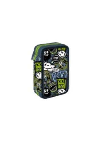 Penalas CoolPack Monster, 13 cm x 7.5 cm, juoda/žalia