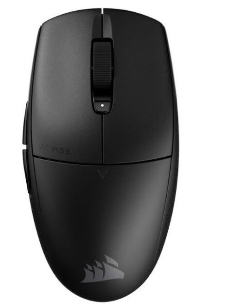 PELĖ ŽAIDIMŲ CORSAIR M55 JUODA PELĖ ŽAIDIMŲ CORSAIR M55 JUODA