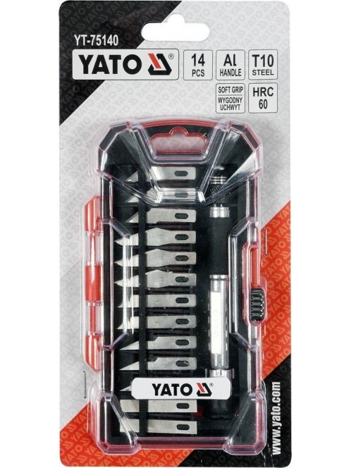 Peilių rinkinys baldininkui 13vnt. Yato 2