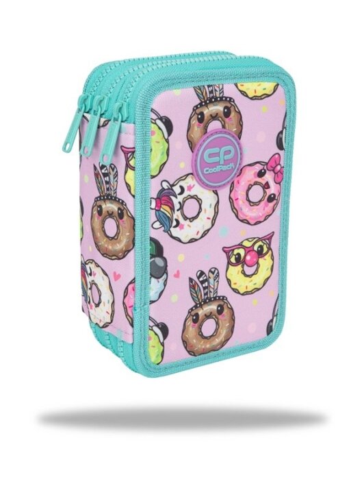 Penalas CoolPack Happy Donuts, įvairių spalvų Penalas CoolPack Happy Donuts, įvairių spalvų
