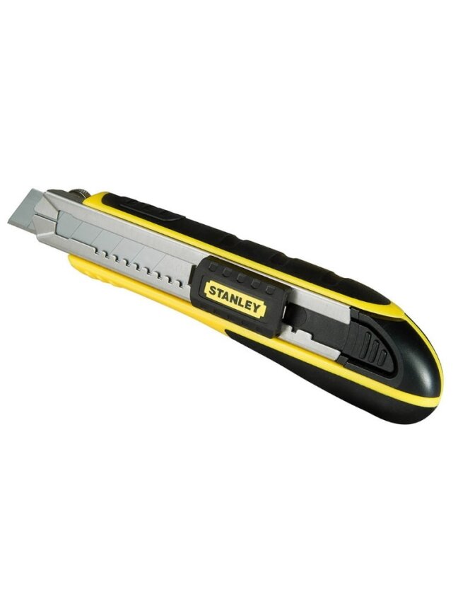 Peilis laužoma geležte 18mm FATMAX, slankiojantis užraktas, Stanley 1 Peilis laužoma geležte 18mm FATMAX, slankiojantis užraktas, Stanley 1
