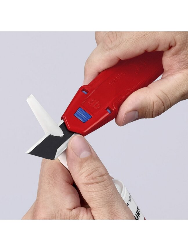 Peilis laužoma geležte18mm su ašmenų stabilizatoriumi, Cutix, Knipex 5