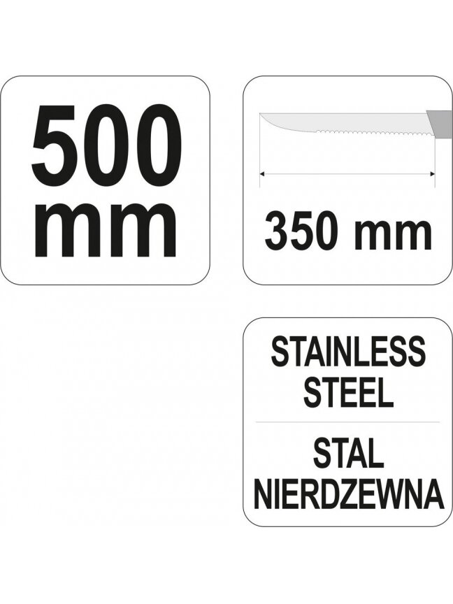 Peilis statybinei izoliacijai 480mm Yato 2