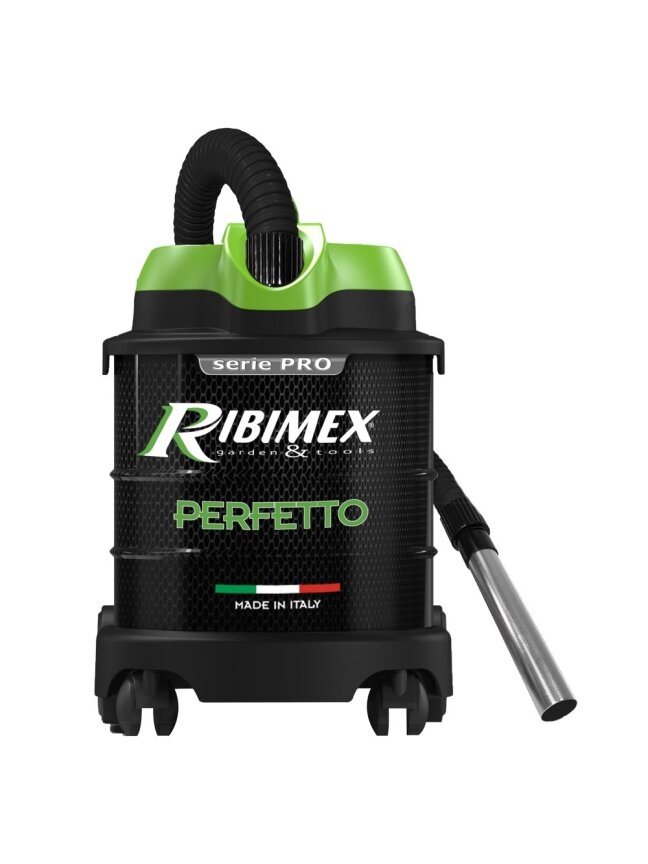 Pelenų siurblys Perfetto su pūtimo funkcija, 1200W, 20L talpa Pelenų siurblys Perfetto su pūtimo funkcija, 1200W, 20L talpa