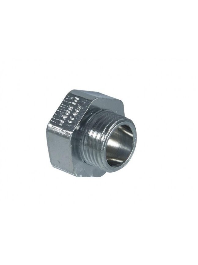 Perėjimas 116C, 1/2"x3/8", vidinis/išorinis sriegiai Perėjimas 116C, 1/2"x3/8", vidinis/išorinis sriegiai