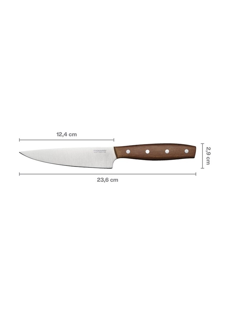 Peilis Fiskars, nerūdijantysis plienas/medis 2
