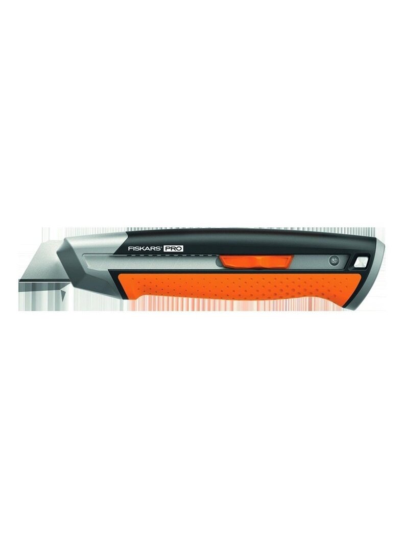 Peilis laužomais ašmenimis FISKARS CarbonMax 25mm Peilis laužomais ašmenimis FISKARS CarbonMax 25mm