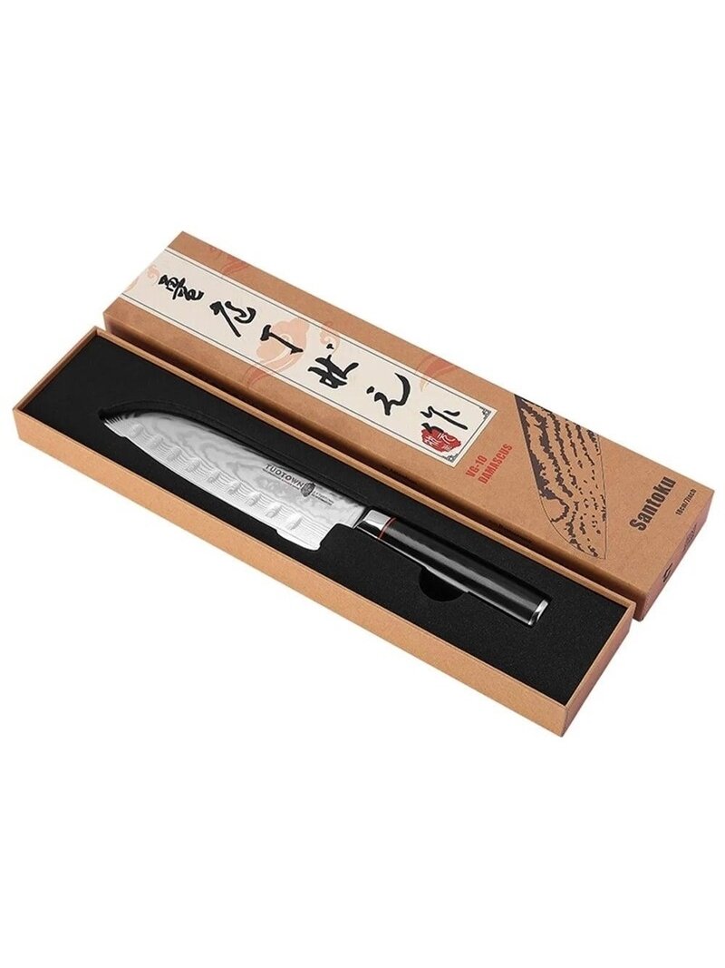 PEILIS DAMASKO PLIENO SANTOKU 18CM PEILIS DAMASKO PLIENO SANTOKU 18CM