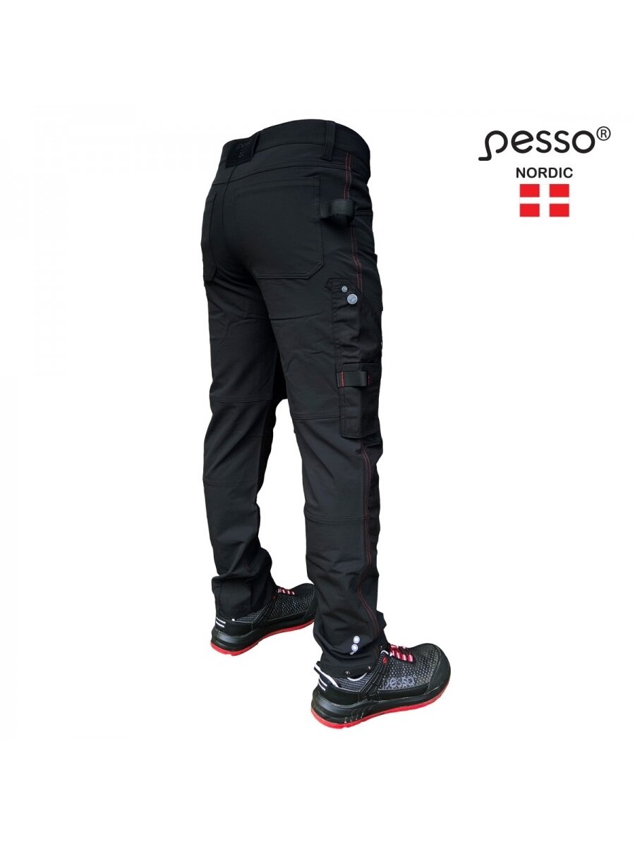 Pesso Darbo kelnės STRETCH Mercury, juodos C48 1 Pesso Darbo kelnės STRETCH Mercury, juodos C48 1