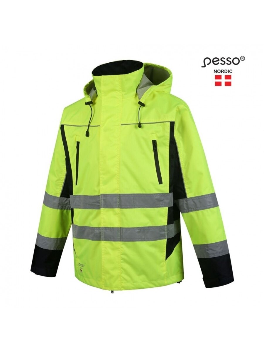 Pesso Ryškaus matomumo striukė Pesso DENVER, geltona XL