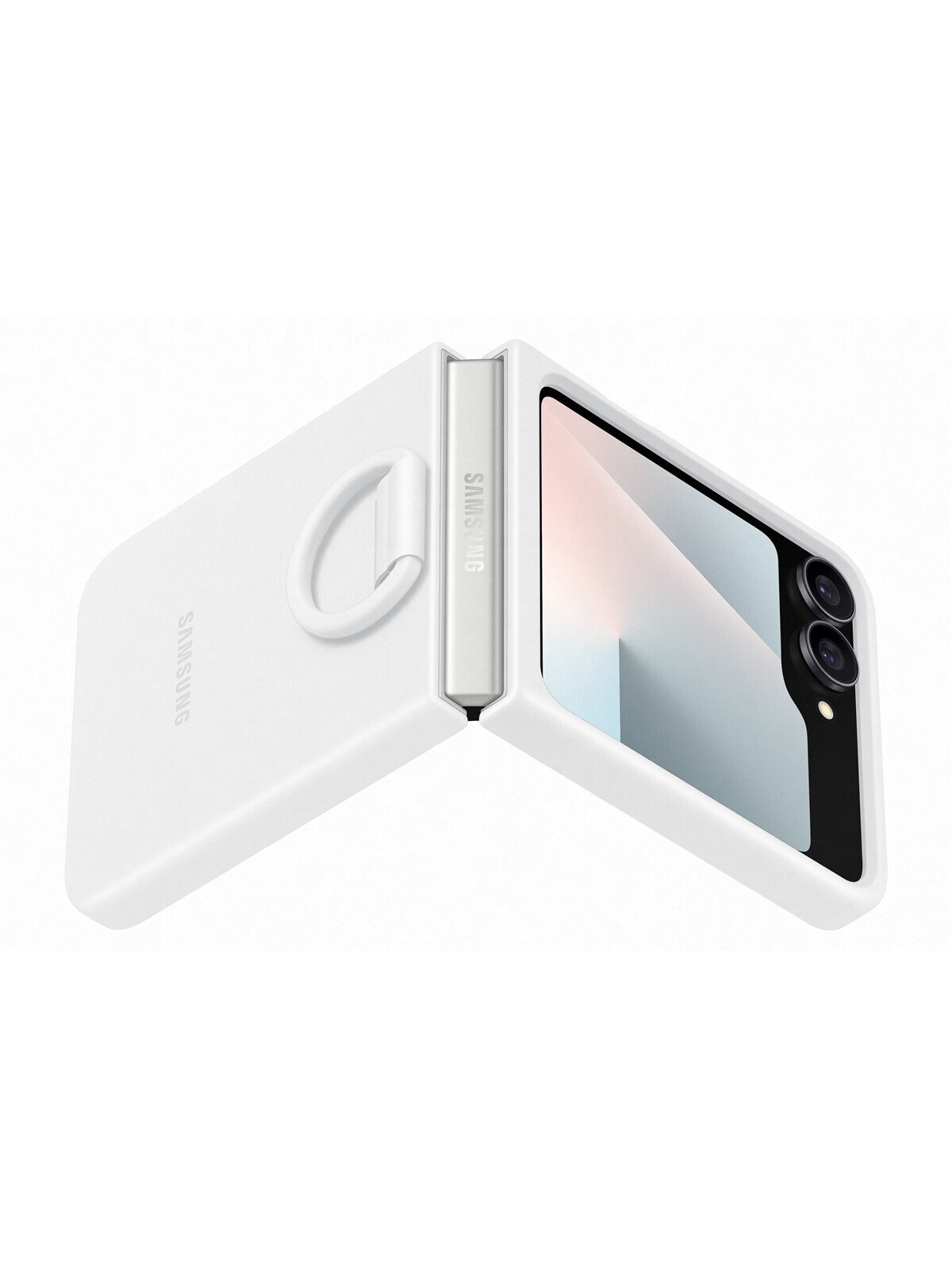 PF741TWEGWW Silicone Case Samsung Galaxy Flip7 FE, White 4