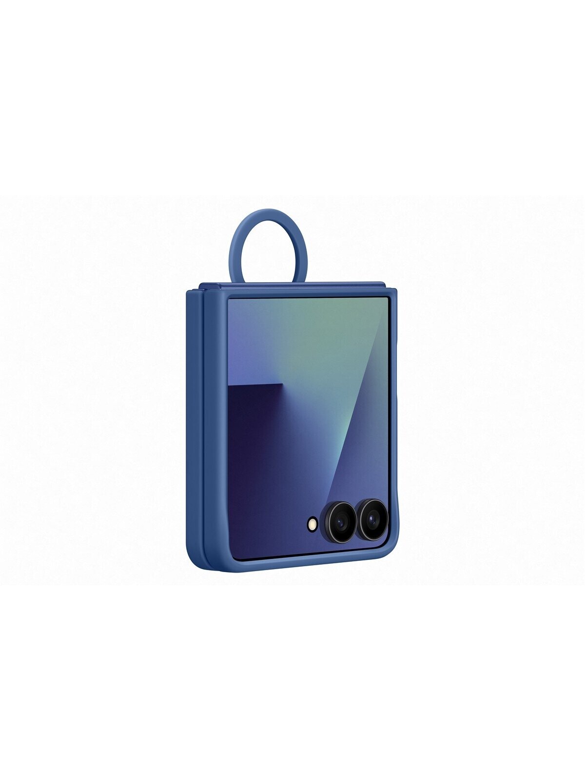 PF766TNEGWW Ring Case (Silicone) Samsung Galaxy Flip7, Blue
